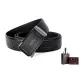 Gunmetal Buckle Black Strap+Premium Box