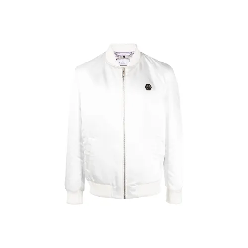 PHILIPP PLEIN Jackets Men White