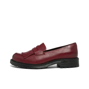 Clarks Joyful Music Platform Shoes Women's Chestnut Brown