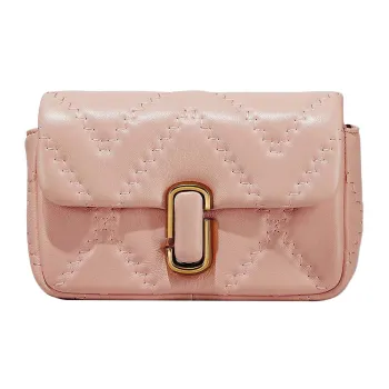MARC JACOBS Logo Plaque Quilted Mini Shoulder Bag