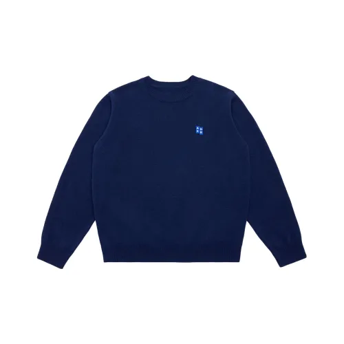 ADER ERROR Tetris-appliqué Fine-knit Jumper