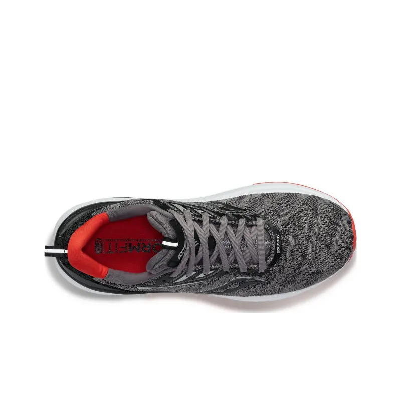 Saucony Echelon 9 Charcoal Red Sky-3