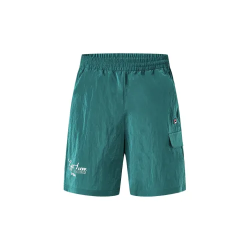 FILA Casual Shorts Men Strong Water Jade Green