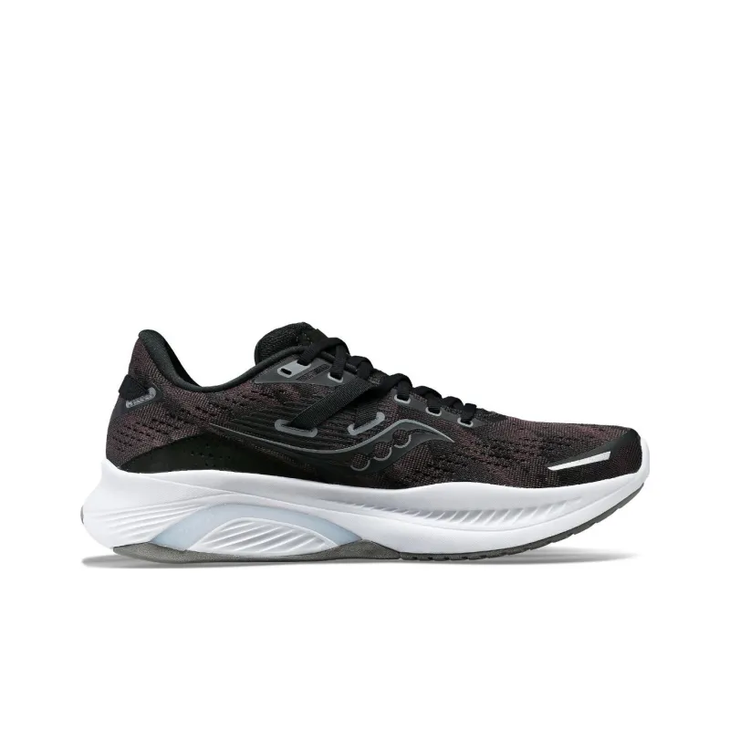 Saucony Guide 16 Running Shoes Women's Low-Top Black/White-1