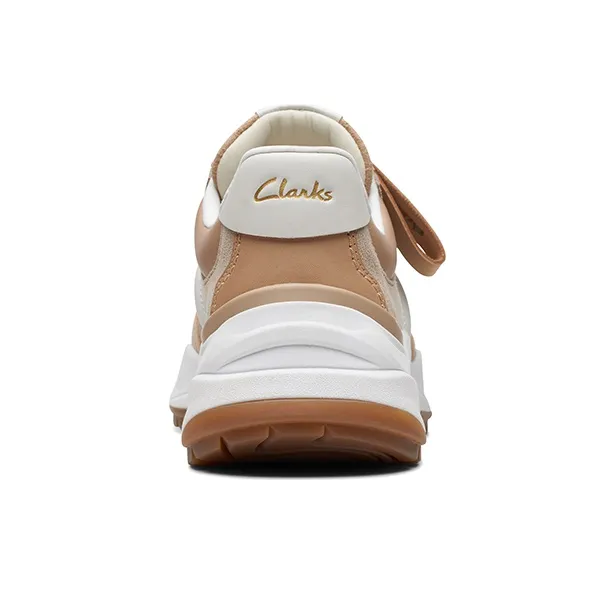 Clarks Low Top Casual Shoes Women's Flesh Pink-3