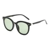 Black Frame with Nylon Light Green Lens