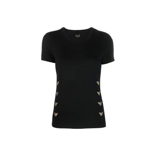 EMPORIO ARMANI EA7 T-Shirts Women's Black