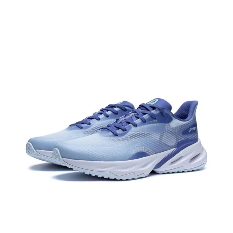 LiNing Yuedong 2.0 Anti Slip And Wear Resistant Breathable Low Top Running Shoes Men's Blue-2