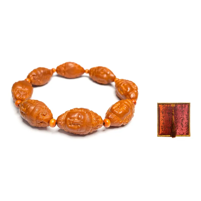 MOUNTAINS AND MANS Olive Pit Bracelets Men's-3