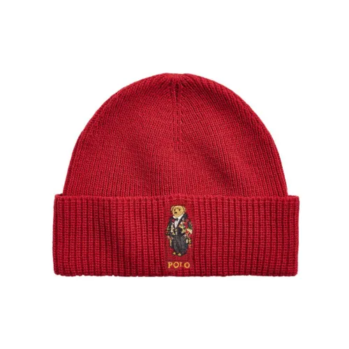 Polo Ralph Lauren Beanies Unisex Red