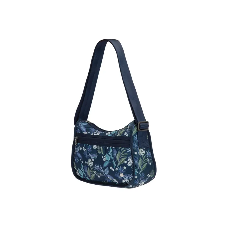 Lafuma Fabric Shoulder Bag, Handbag Medium Size Women's Blue-6