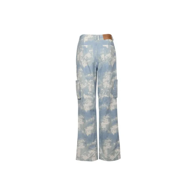 BEERBRO Casual Pants Women's Blue-1