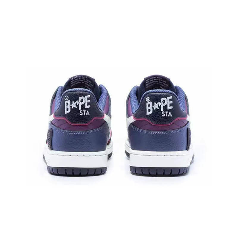 A BATHING APE Bape SK8 Sta Purple White-4