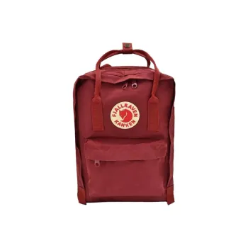 Fjallraven Canvas Cycling Bag Laptop Bag Mommy Bag Backpack Regular Unisex Bull Red