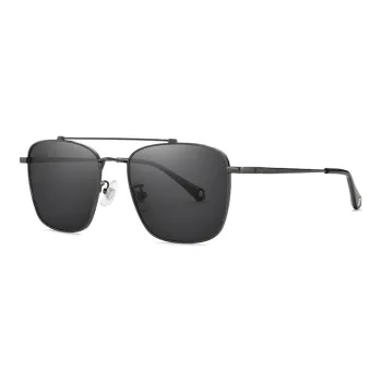 SEROVA TR90 Irregular Shape PC Sunglasses For Driving, Impact Resistant Aviator Men's