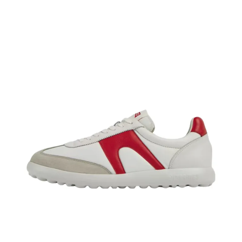CAMPER Pelotas XLite Low-Top Sports Casual Shoes Men's White Red-0