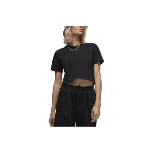 Jordan Flight Crop Tops Women's Black