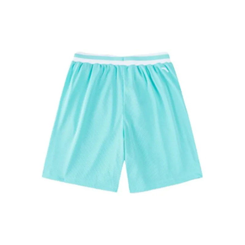 Anta Basketball Collection Basketball Shorts Men's Emerald Frost Green-1