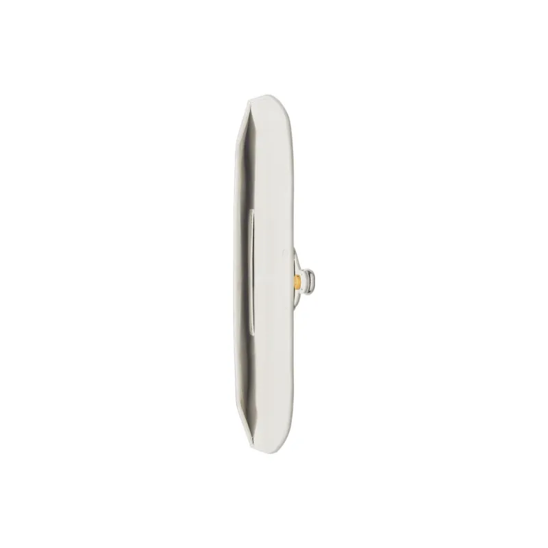 DIOR Bobby Smooth Calf Leather Clutch Women's White-2