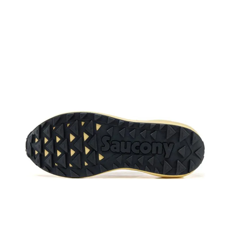 Saucony JAZZ RENEW Durable Breathable Low Top Casual Shoes Unisex Yellow-4