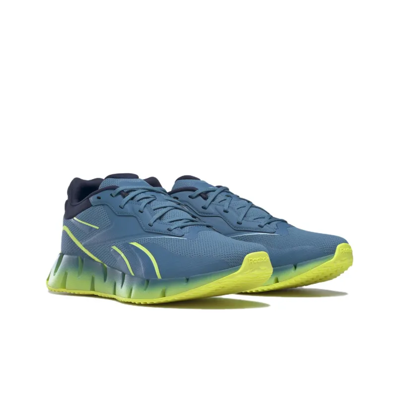 Reebok Zig Dynamica 4 'Steely Blue Acid Yellow'-1