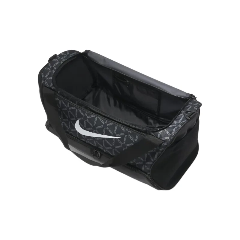 Nike Polyester Shoulder Bag Crossbody Bag Handbag Luggage Bag Gym Bag Medium Size Unisex Black-4