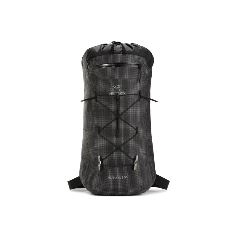 Arcteryx Nylon Backpack Unisex Black-0