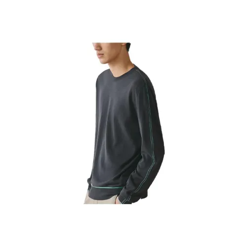 HERMES Sweaters Men Black Gray