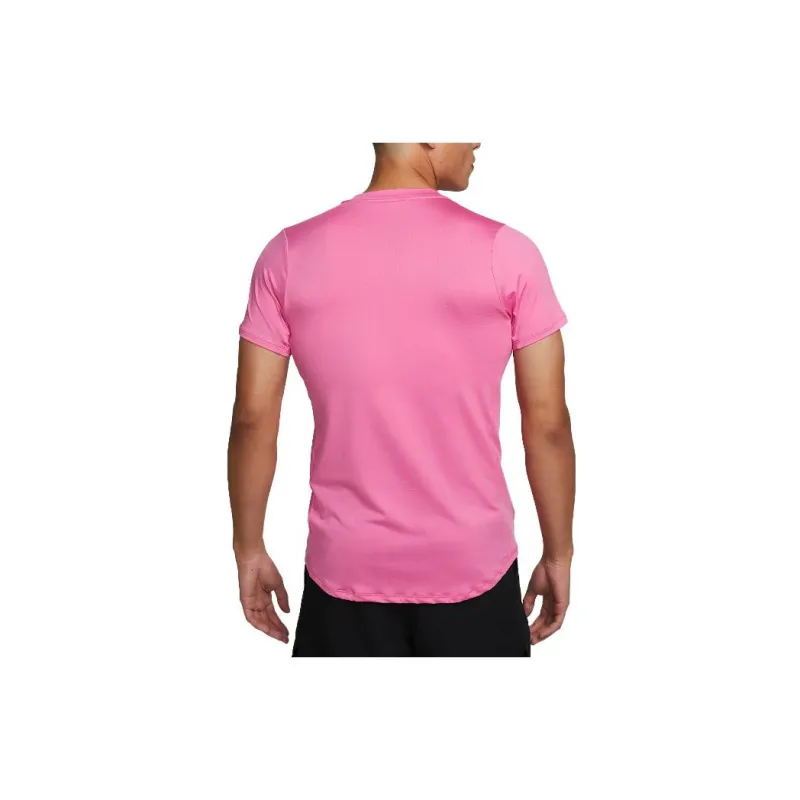 Nike T-Shirts Men Dark Pink-1