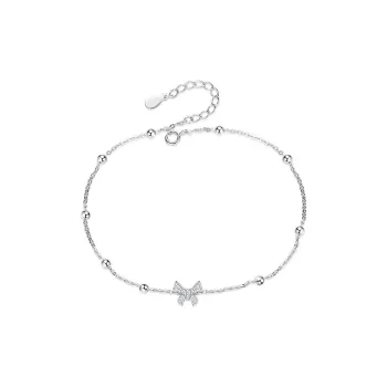 PIARA Anklets Women's Silver
