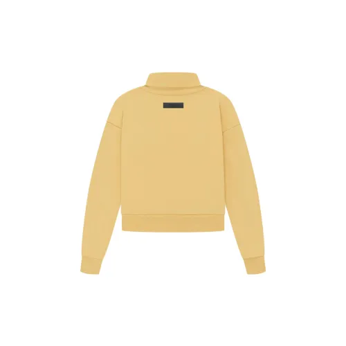 Fear Of God Essentials SS23 Sweatshirts Women's Light Yellow