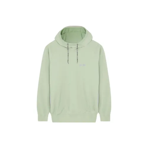 And Wander Maison Kitsune X AND WANDER Sweatshirts Unisex Green