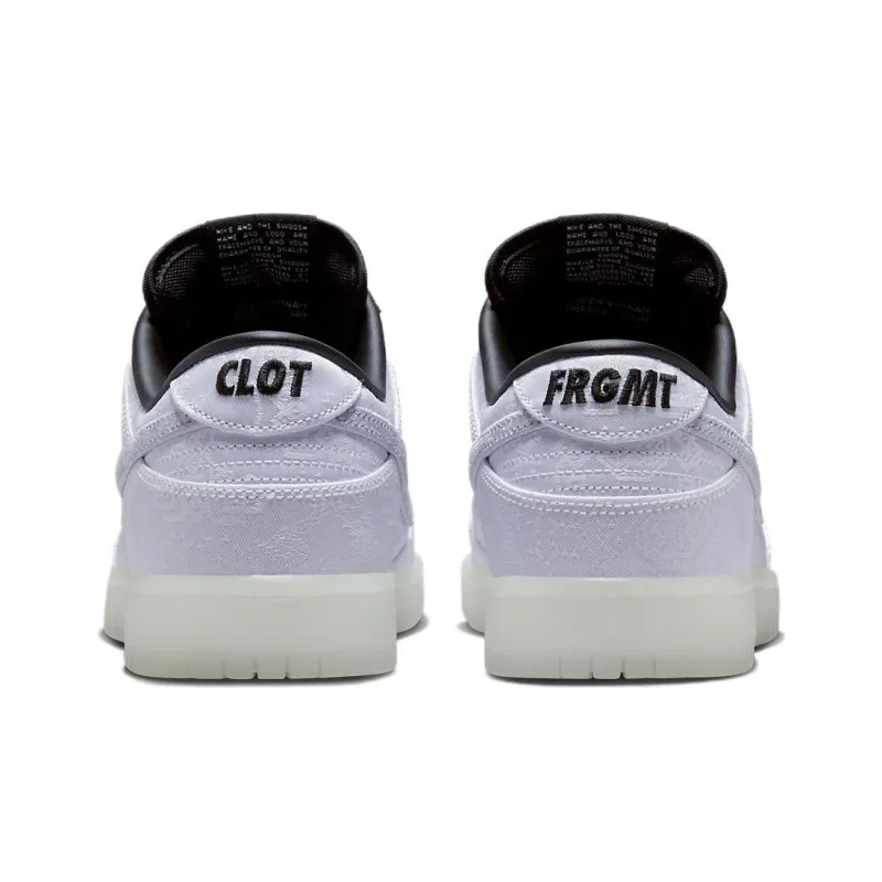 Nike Dunk Low Clot Fragment White-4
