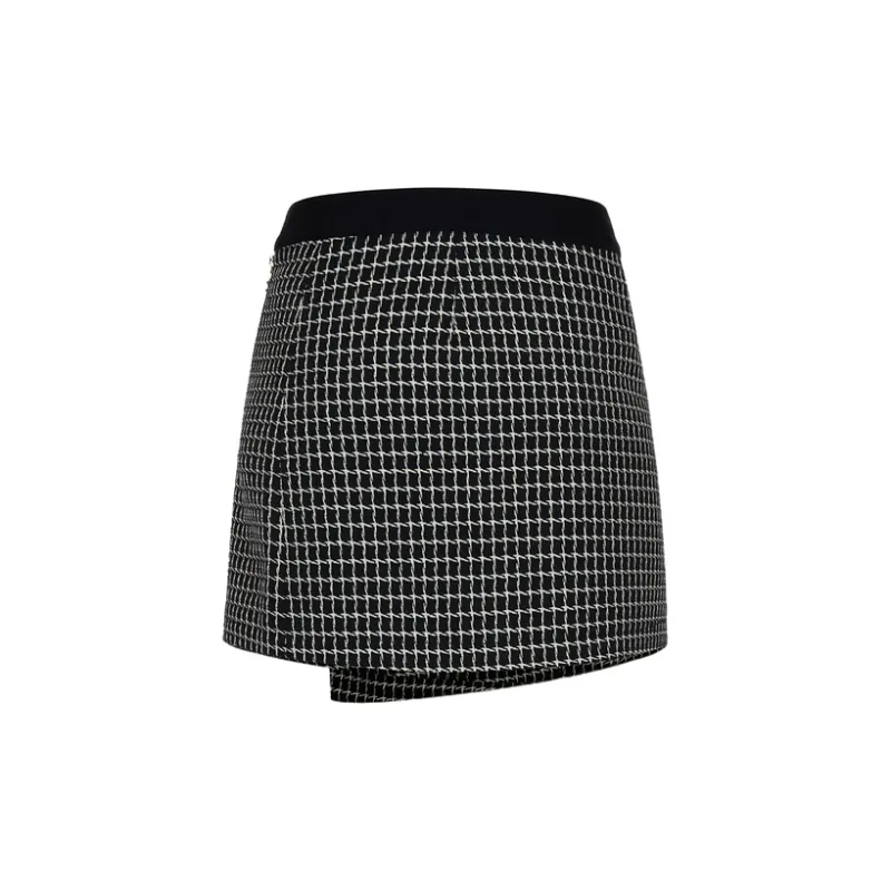 EVISU Casual Short Skirts Women's Black-1