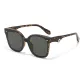 Tortoiseshell Frame with Gray Lens