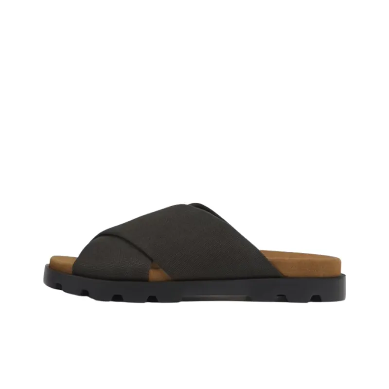 CAMPER Brutus Crossover-strap Suede Sandals-0