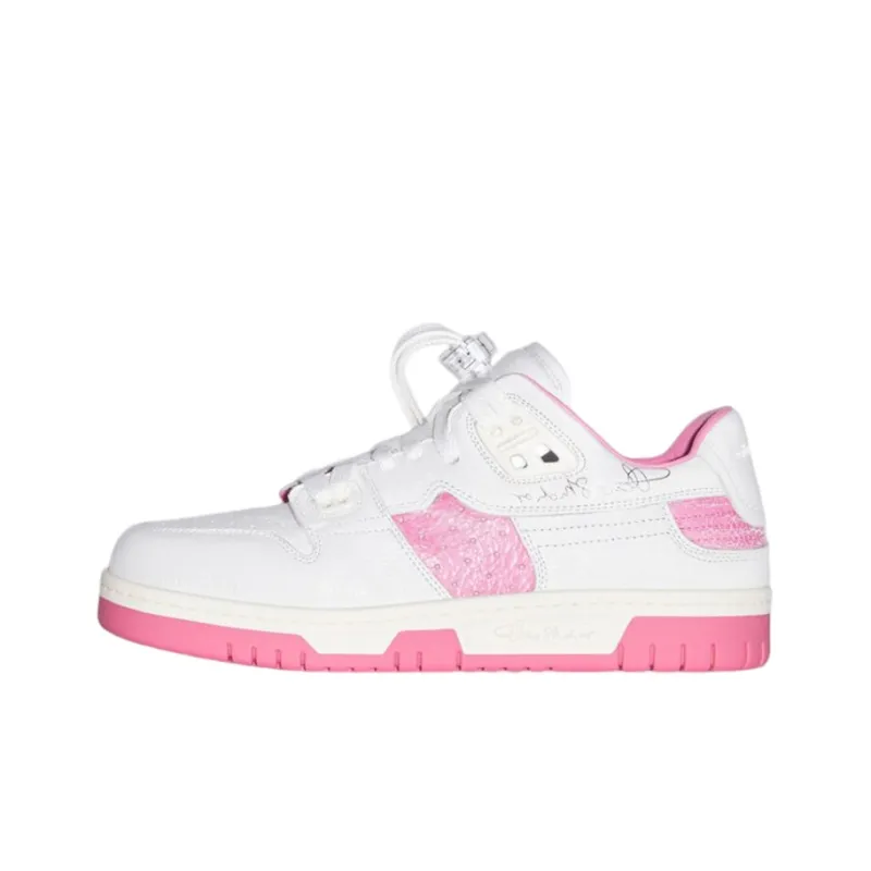 Acne Studios Low Top Stylish Skateboarding Shoes Women's White-0