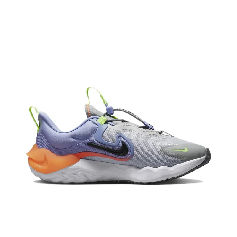 Nike Run Flow GS 'Photon Dust Purple Pulse'-1