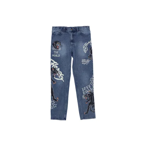 Ed Hardy Jeans Men Indigo E1PAM288