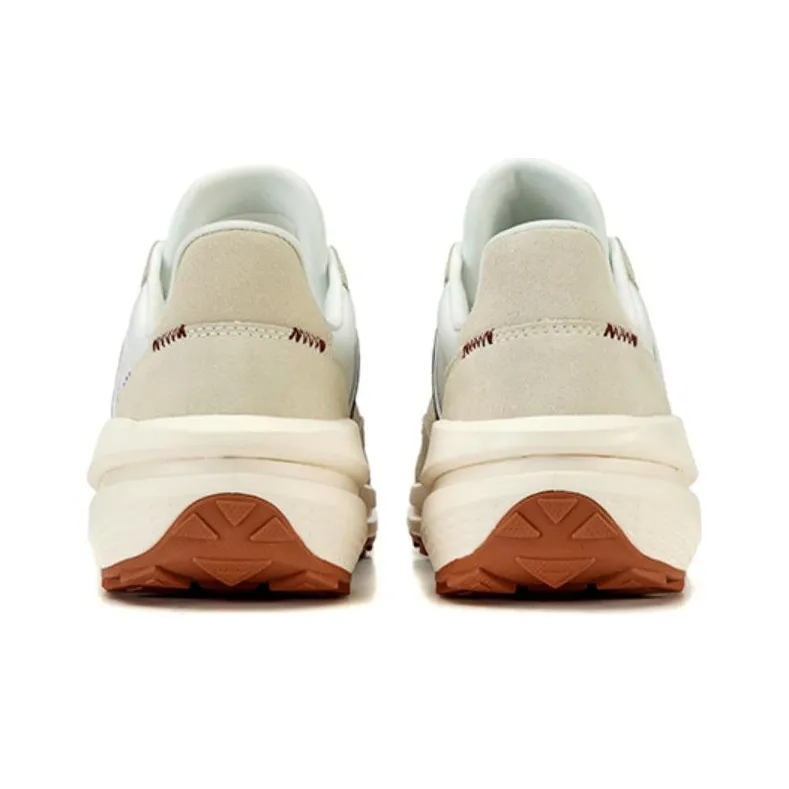 Saucony JAZZ RENEW Anti Slip Wear Resistant Breathable Coverage Low Top Casual Shoes Unisex White Maroon-3