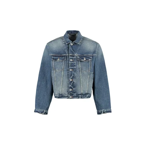 KENZO Denim Jackets Men Blue