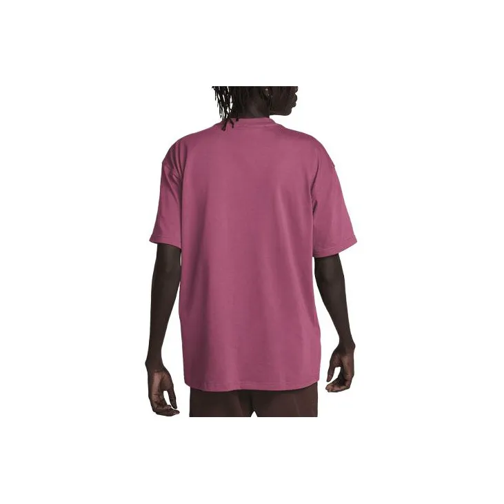 Nike T Shirts Men Rose Red-1