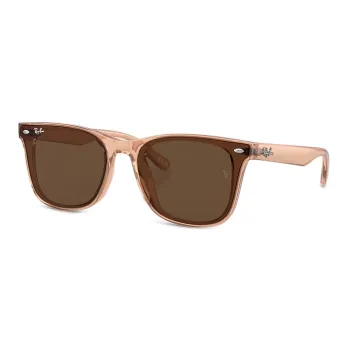 RayBan Plate Frame Square Sunglasses Unisex Dark Brown