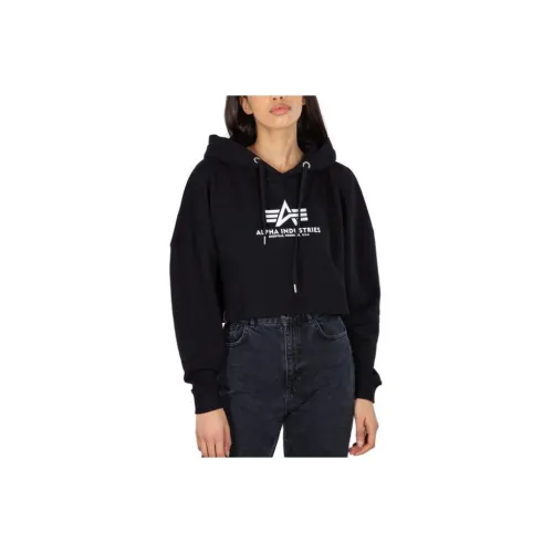 Alpha Industries Sweatshirts Women's Black