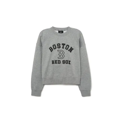 MLB RED SOX Sweatshirts Women's Gray