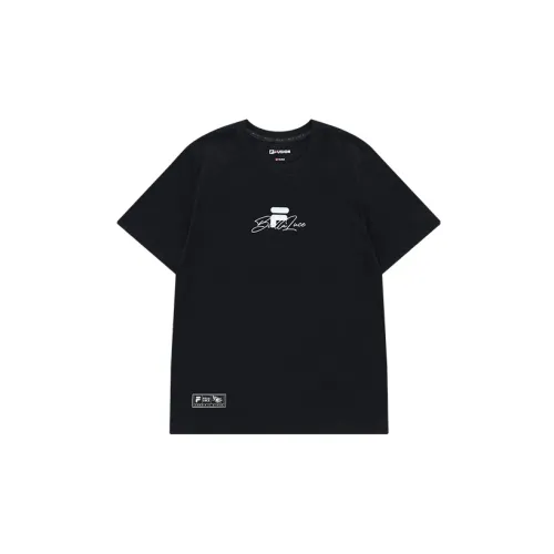 FILA FUSION T-Shirts Women's Pitch Black