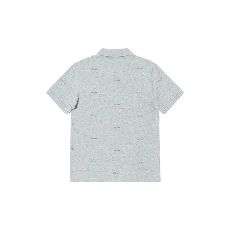 Lee Polo Shirts Men Heather Gray-1