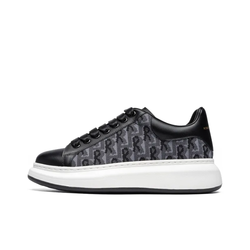 ROBERTA DI CAMERINO Stylish Skateboarding Shoes Men's Black-0