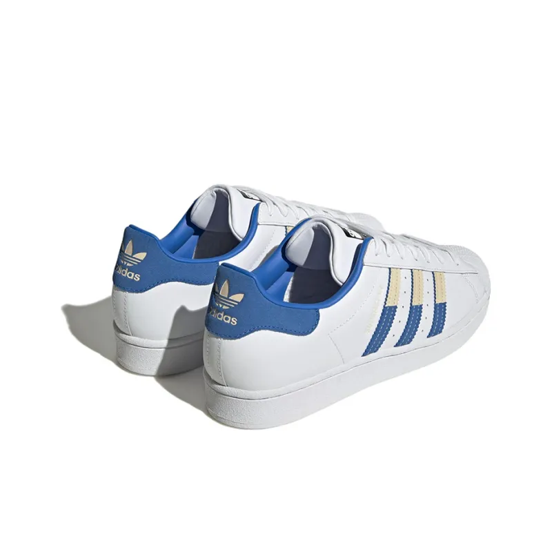 Adidas Superstar White Royal Sand Strata-4