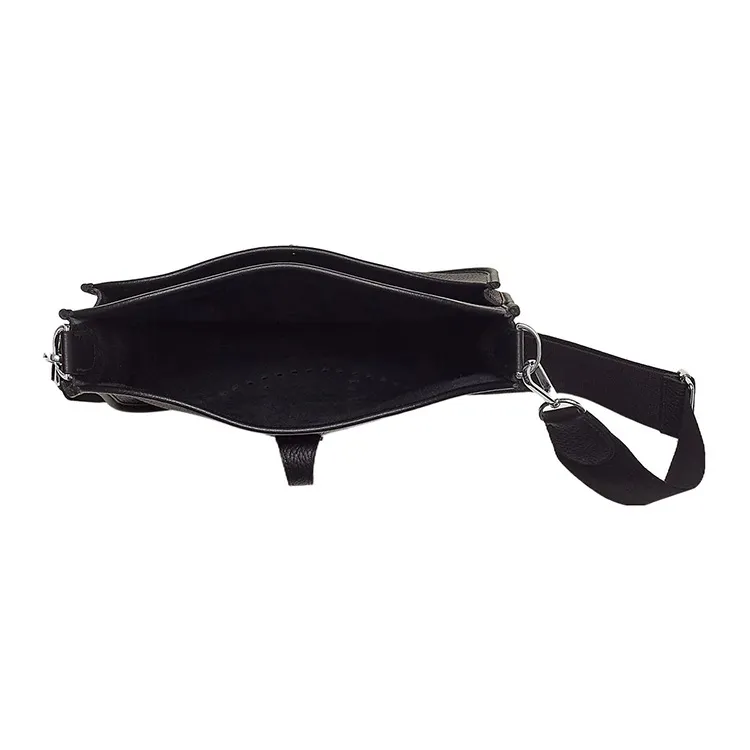 HERMES Evelyne Little Bull Leather Crossbody Bag, Shoulder Bag Regular Women's-3